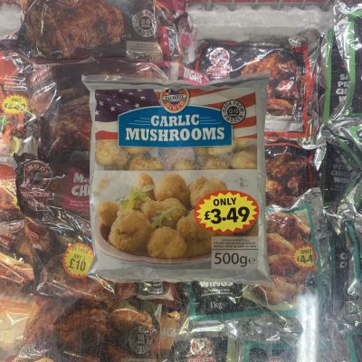 garlic mushrooms (best seller)