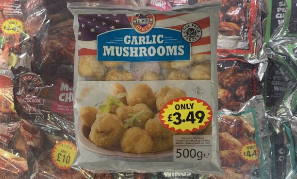 garlic mushrooms (best seller)