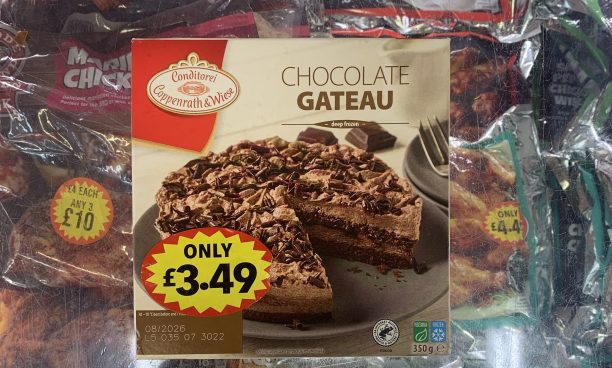 Chocolate gateau (limited edition)