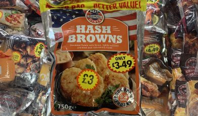 XL pack of hash browns (bigger bag better value)