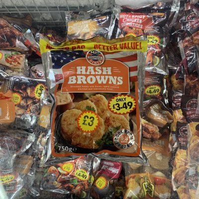 XL pack of hash browns (bigger bag better value)