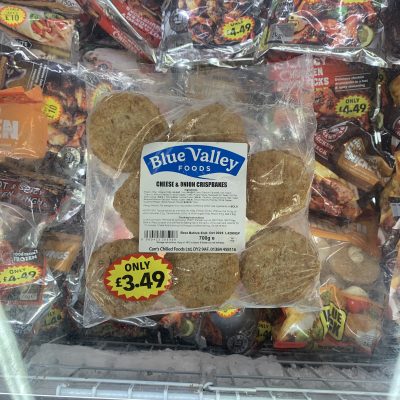 cheese & onion crispbakes large pack