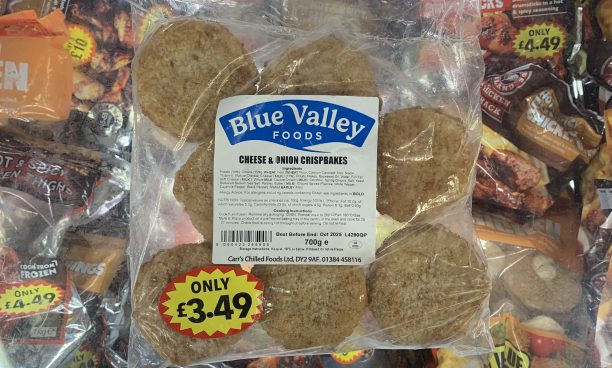 cheese & onion crispbakes large pack