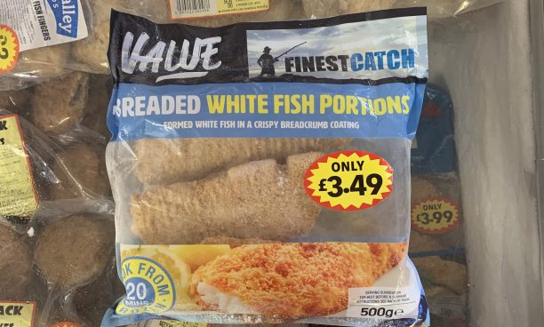 breaded whitefish portions (finest catch)