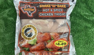 Hot & spicy chicken thighs (roadhouse) any 3 for £10