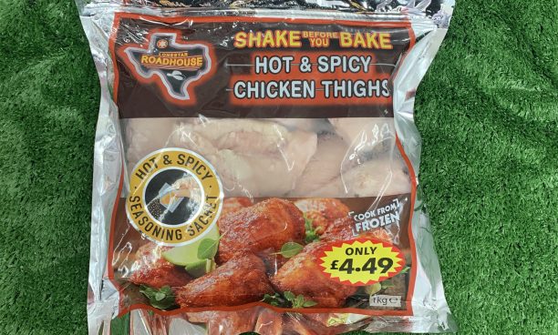 Hot & spicy chicken thighs (roadhouse) any 3 for £10