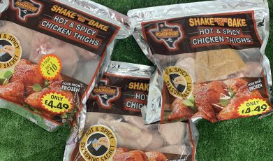3X large packs of hot & spicy chicken thighs (roadhouse) new