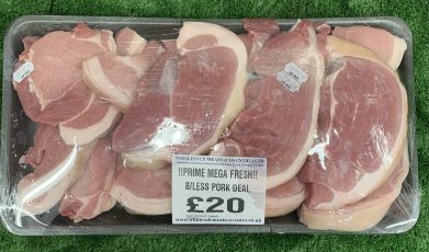 Prime mega fresh boneless pork deal (huge)