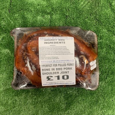 Smokey bbq marinated bone in bbq pork shoulder joint (perfect for pulled pork)