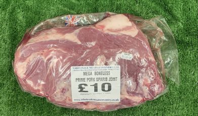 Mega boneless prime pork sparib joint (new) 1.8kg