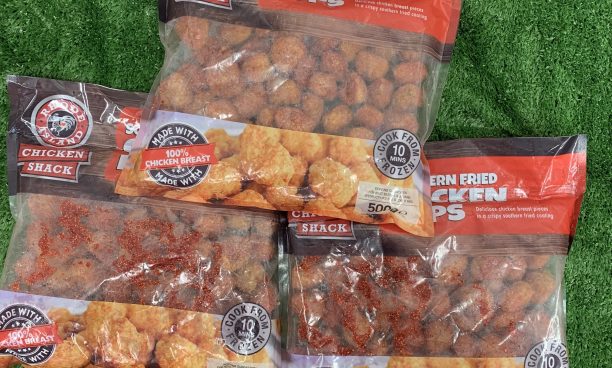REDUCED PRICE: 3X pack of southern fried chicken pops (with Chinese seasoning on)