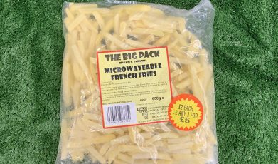 Microwaveable French fries (new)