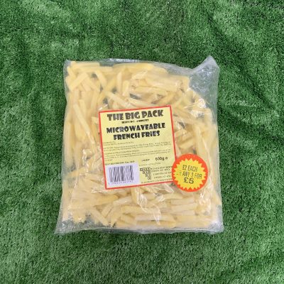 Microwaveable French fries (new)
