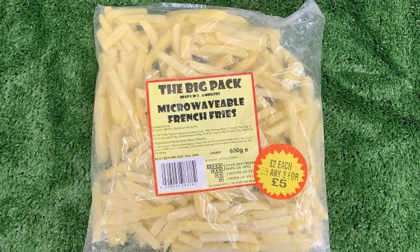 Microwaveable French fries (new)