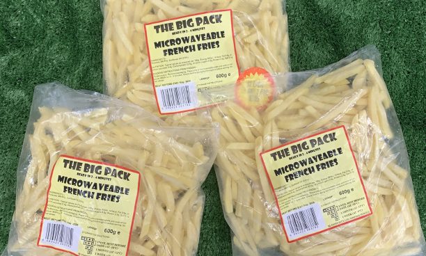 3X large packs of microwaveable French fries (new)
