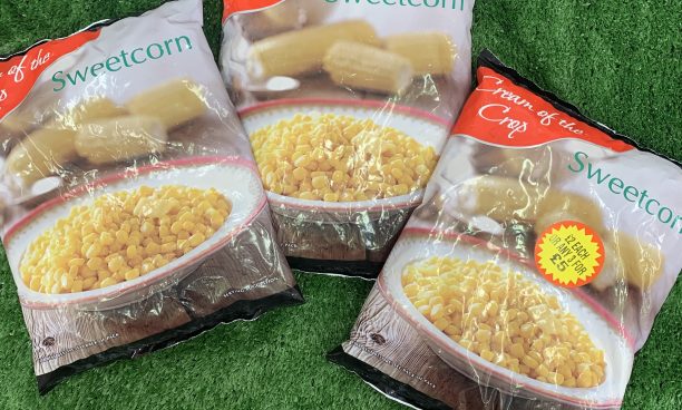 3X large packs of sweetcorn (back in stock)
