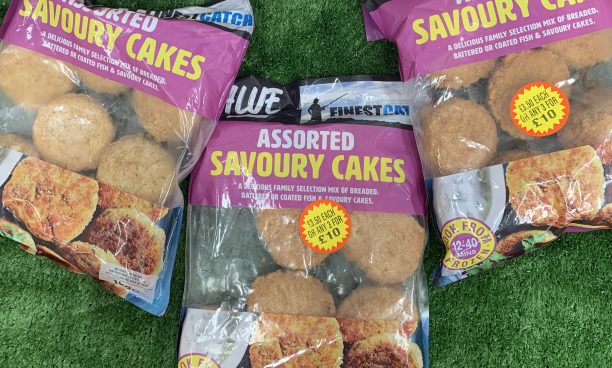 3X large packs of assorted savoury cakes