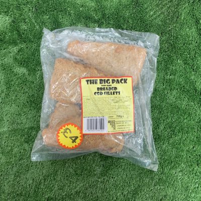 breaded cod fillets 700g (best seller)
