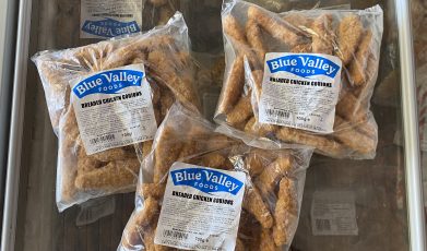 3X large packs of breaded chicken goujons