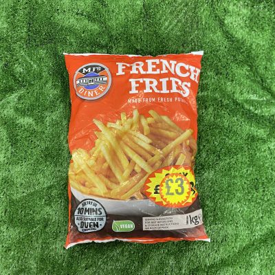 Over 1KG+ bag of French fries (new)