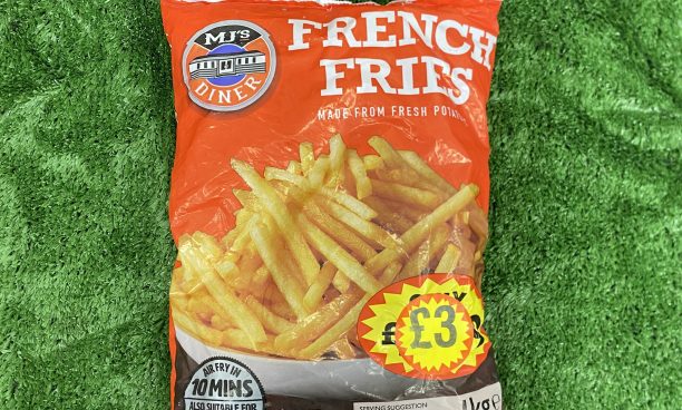 Over 1KG+ bag of French fries (new)